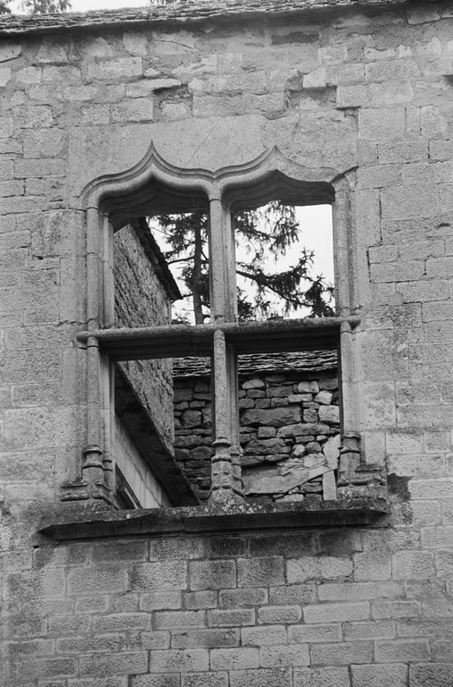 Fenêtre (logis des Hôtes) (photo prise en 1969).