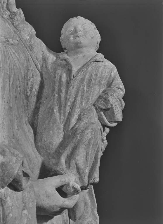 Détail : l'Enfant Jésus. (photo prise en 1969)