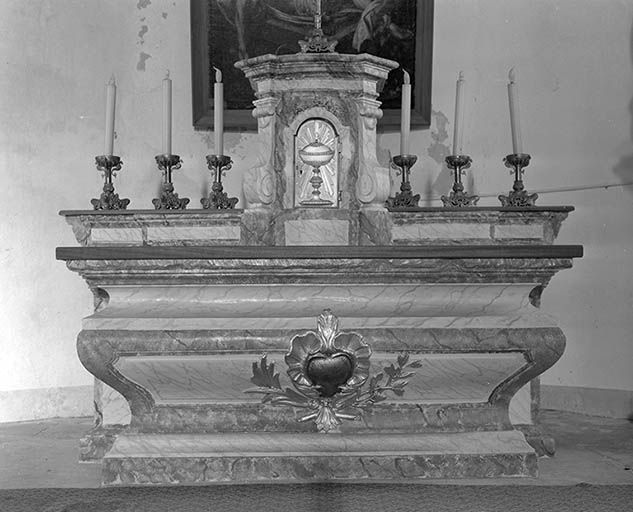 Autel, tabernacle (maître-autel, autel tombeau)