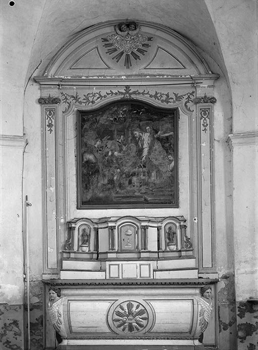 Autel, retable (maître-autel, tabernacle à ailes, retable architecturé)