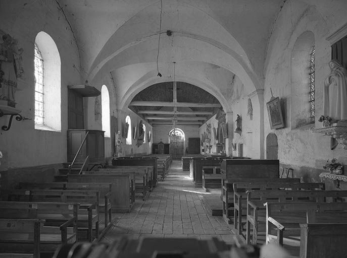 Nef, vue depuis le choeur.