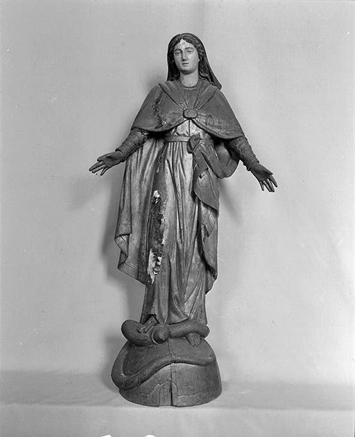 Statue (demi-nature) : Immaculée Conception