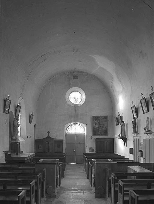 Nef, vue depuis le choeur.