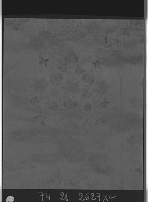 Peinture monumentale : bouquet de fleurs