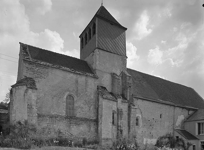 Façade latérale gauche.