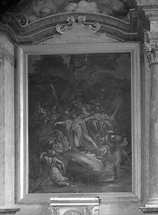 Tableau : Le Martyre de saint Maurice et de la légion thébéenne