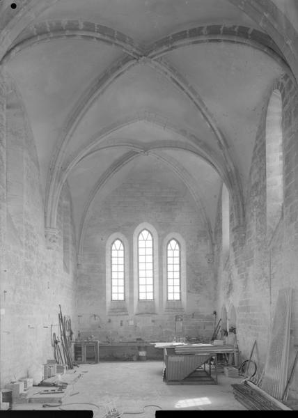 Chapelle, vue intérieure.