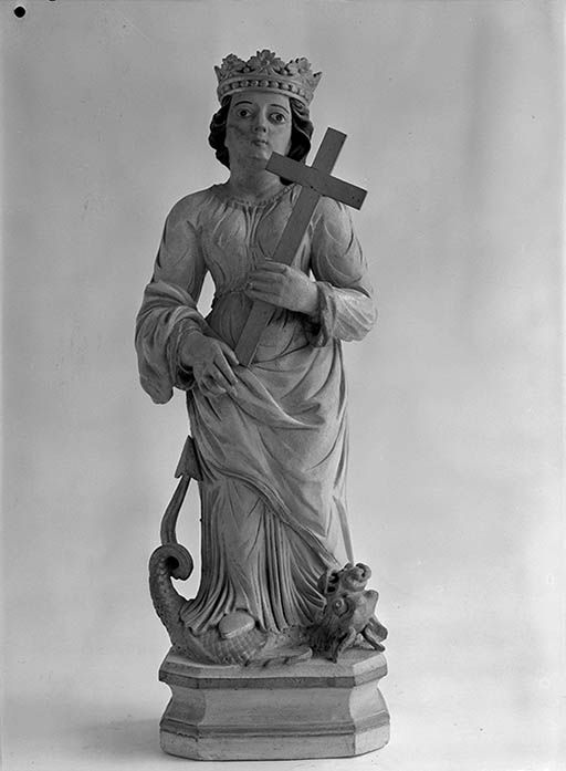 Sainte Marguerite : face.