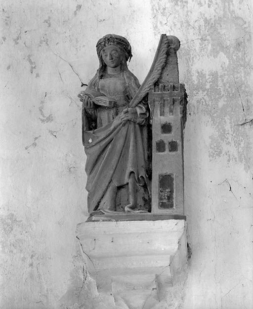 Statuette : Sainte Barbe