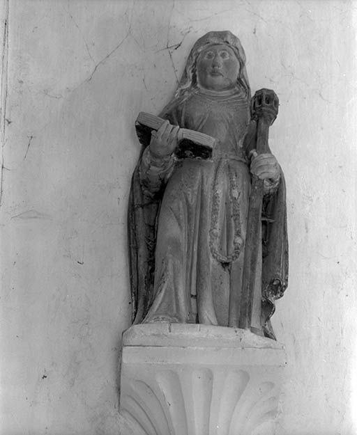 Statuette : Sainte Brigitte de Suède (?)