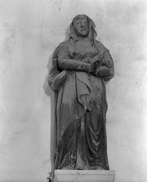 Vierge : face.