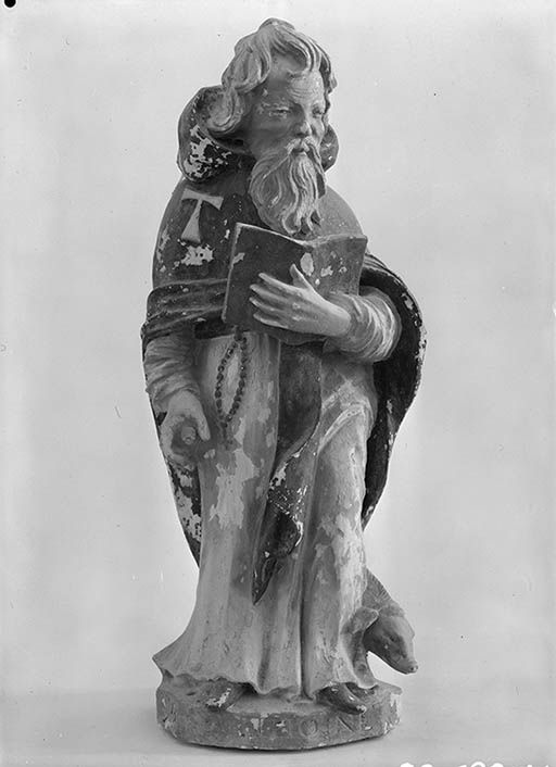 Statuette : Saint Antoine ermite