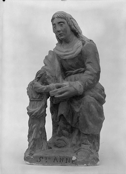 Groupe sculpté : L'Education de la Vierge (n° 1)