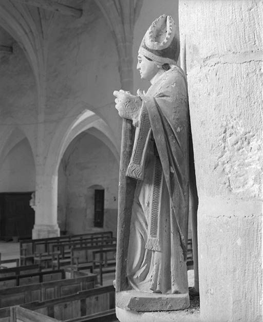 Statue : Saint Loup de Sens dit saint Leu