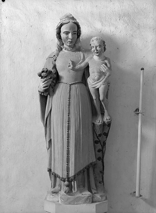 Statue : Vierge à l'Enfant