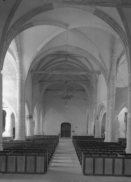 Nef vue depuis le choeur.