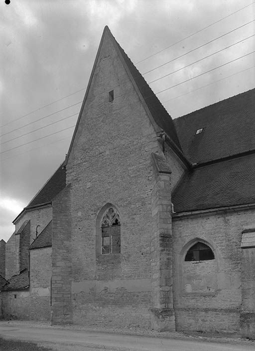 Façade du transept nord.