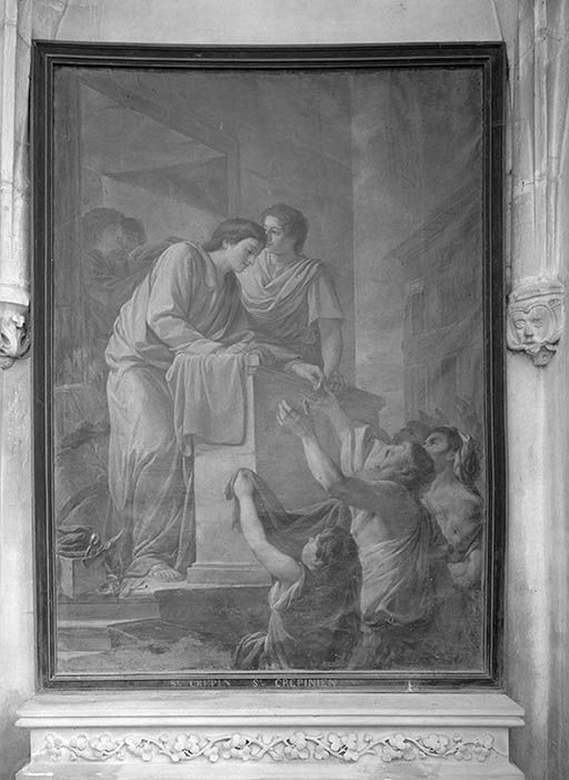 Tableau : Saint Crépin et saint Crépinien
