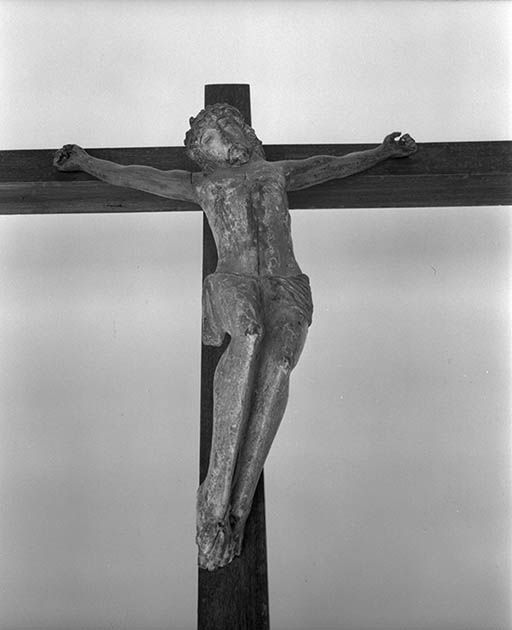 Statuette : Christ en croix