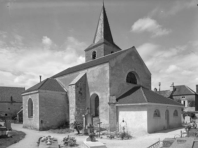 Façade sud et chevet