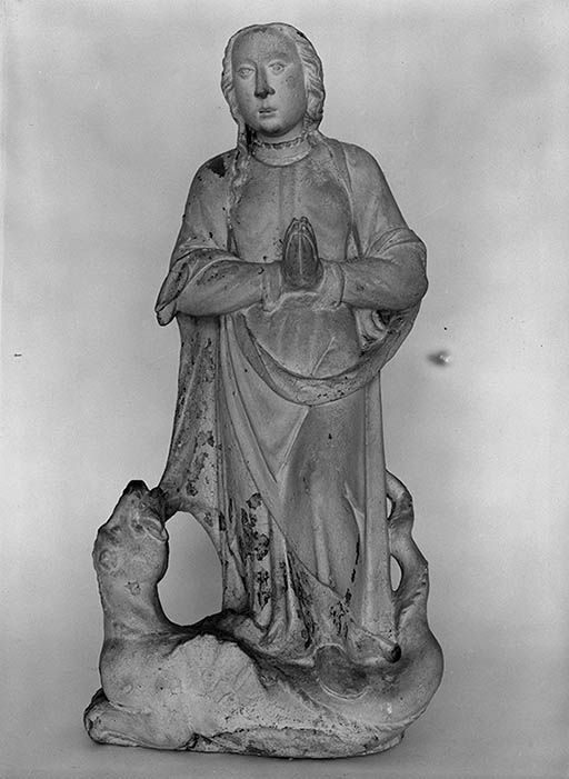 Statuette : Sainte Marguerite d'Antioche