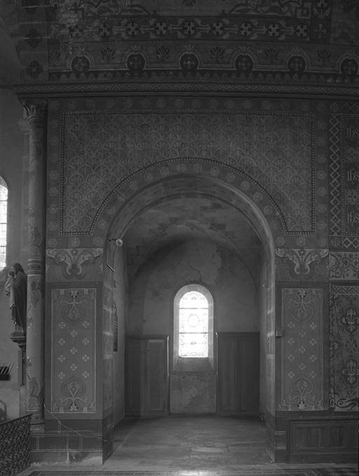 Vue d'ensemble de la chapelle nord du choeur