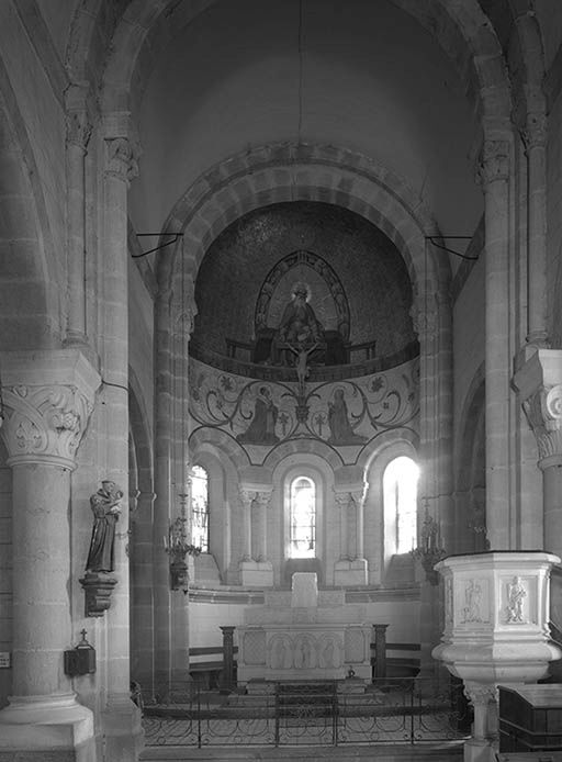 Peintures monumentales : la Trinité, sainte Anne et saint Charles