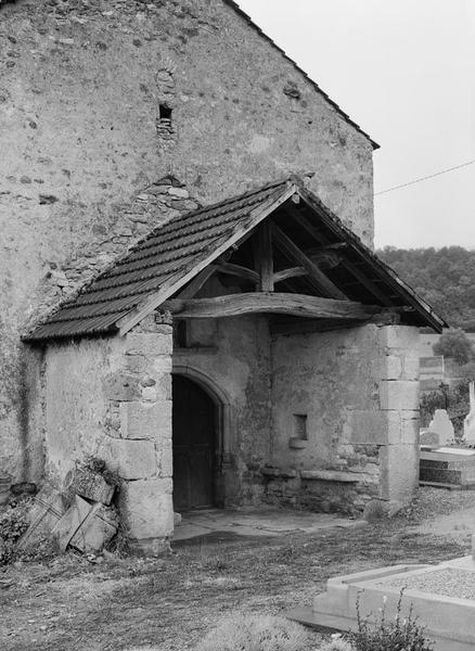 Vue du porche.