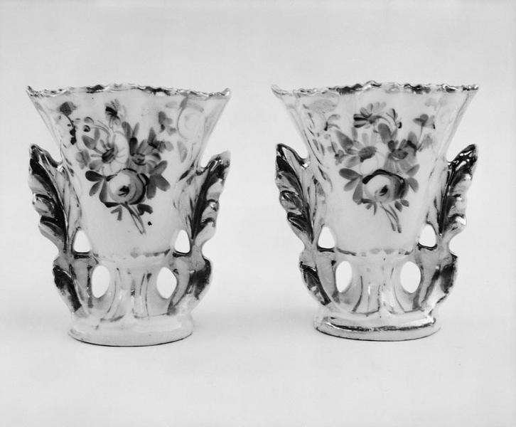 2 vases à fleurs (paire, 1)