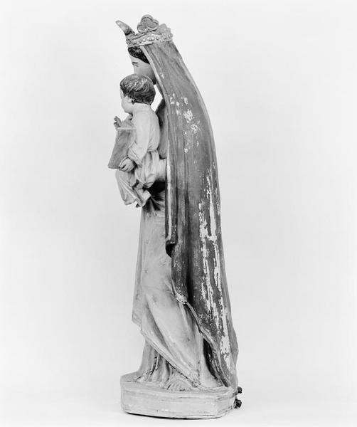 Statue (demi-nature) : Vierge à l'Enfant (2)