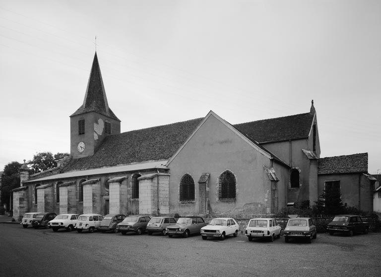 Vue de l'élévation droite.