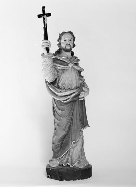 Statue (petite nature) : saint apôtre