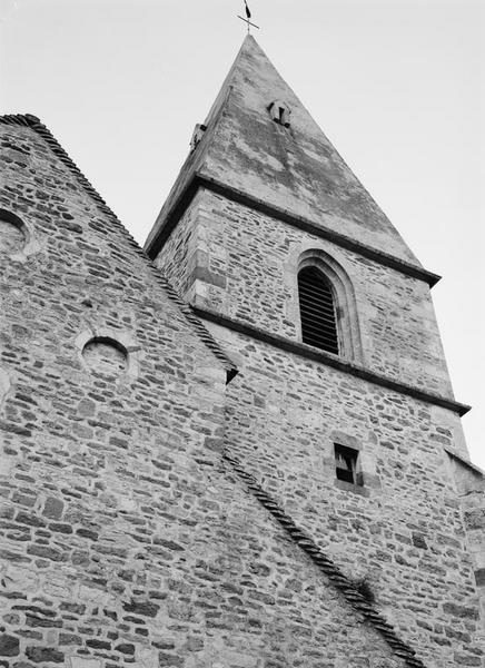 Face antérieure du clocher.