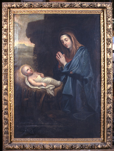 Vierge adorant l'Enfant. - © Inventaire général