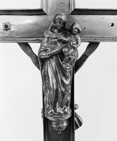 Détail de la Vierge à l'Enfant.