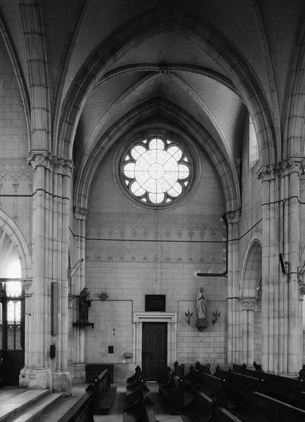 Bras droit du transept.