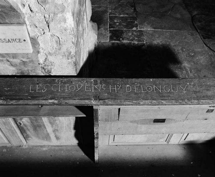 Détail d'une inscription.