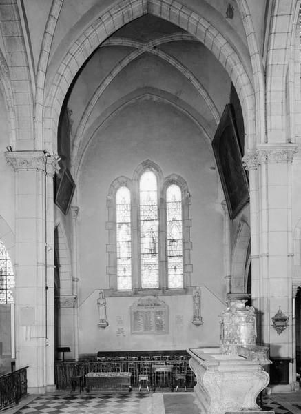 Bras gauche du transept.