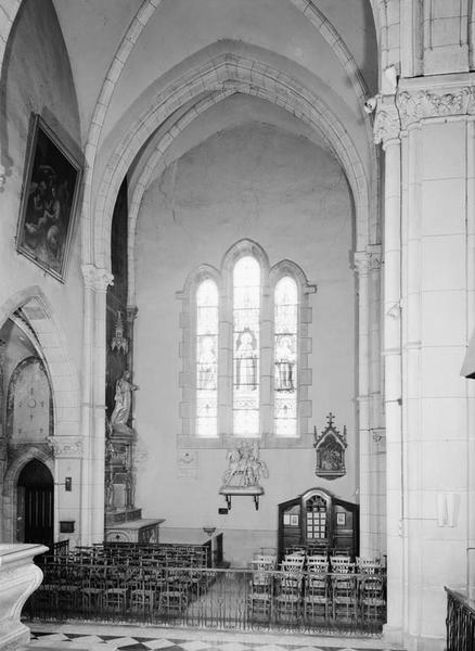 Bras droit du transept.