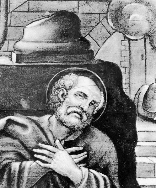 Repentir de saint Pierre, détail.