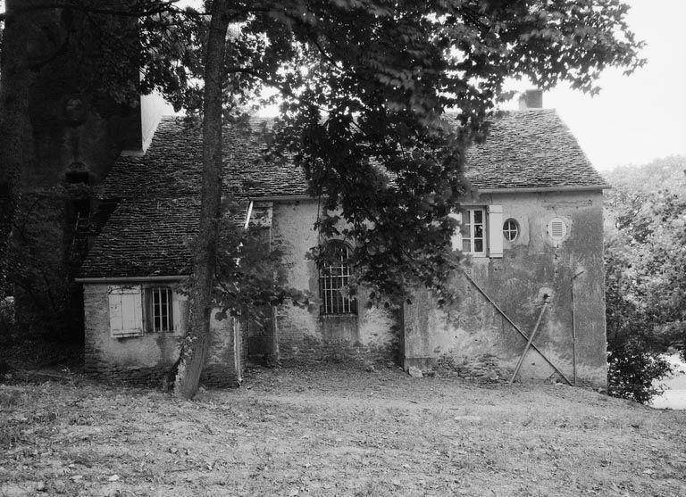 Vue de l'élévation droite.