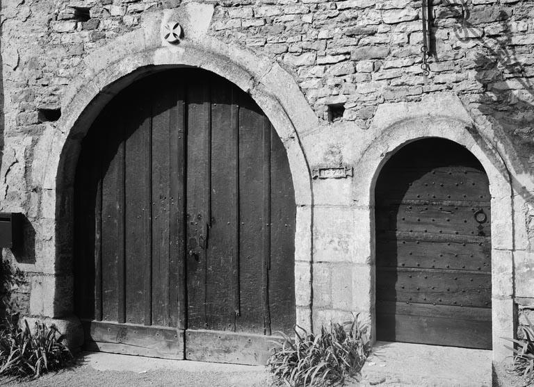 Détail des portes.