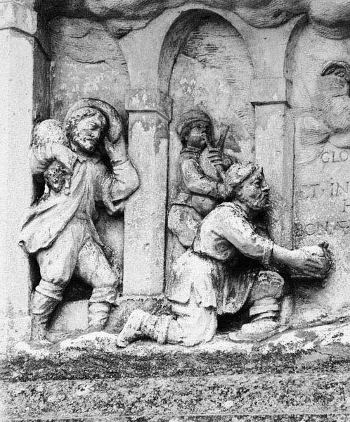 Haut-relief (encastré) : Adoration des bergers