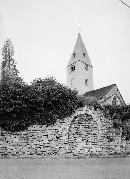 Vue du clocher.