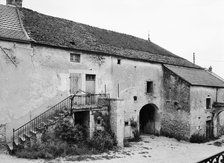 Vue d'ensemble de la maison parcelle 1131, section C5 (cadastre de 1953).