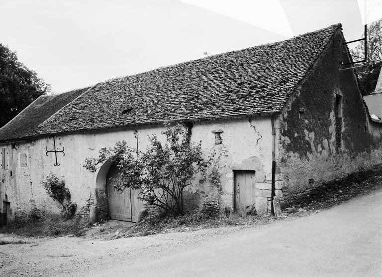 Vue d'ensemble d'une cuverie (parcelle 1163, section C5 sur le cadastre de 1953).