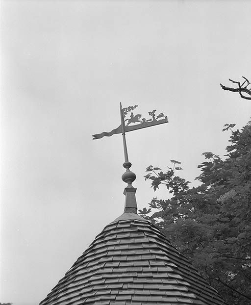 Colombier : détail de la girouette.