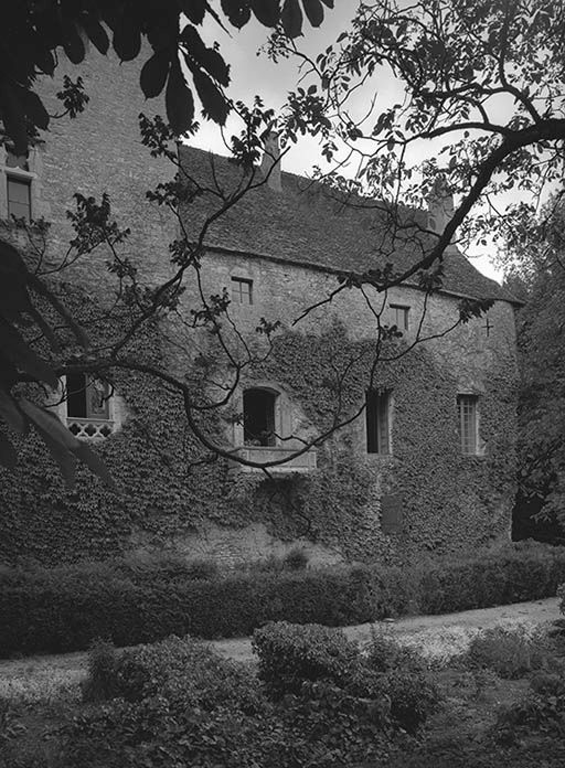 Façade postérieure du corps de logis.