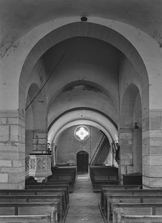 Avant-choeur : vue depuis le choeur.