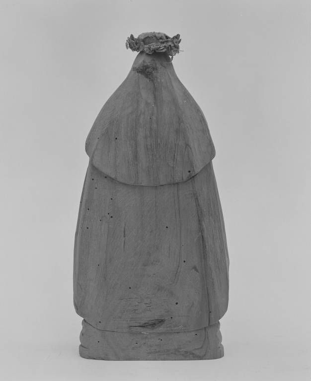 Vierge à l'Enfant : revers.